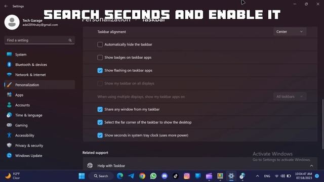 Customize Your Desktop Clock | Windows 10 & 11 | Techtitive смотреть онлайн