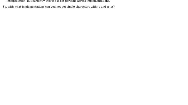 Unix & Linux: Split out individual characters using the null string смотреть онлайн
