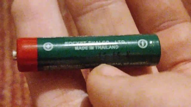 Обзор батареек типа AAA Rocket AAA-12-15-K-AAAM-R03-1.5V. смотреть онлайн