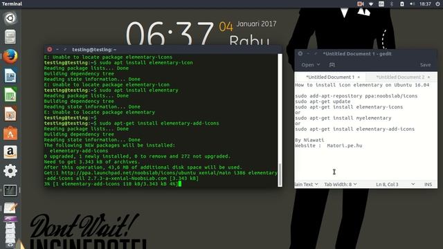 How to Install Icon Elementary on Ubuntu 16 04 смотреть онлайн
