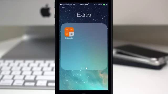 Hands On iOS 7 Folders Create Pages, New Design, Put Newsstand In Folder смотреть онлайн