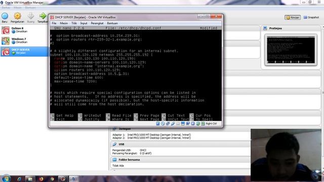 Tutorial Konfigurasi DHCP SERVER DEBIAN 8 смотреть онлайн