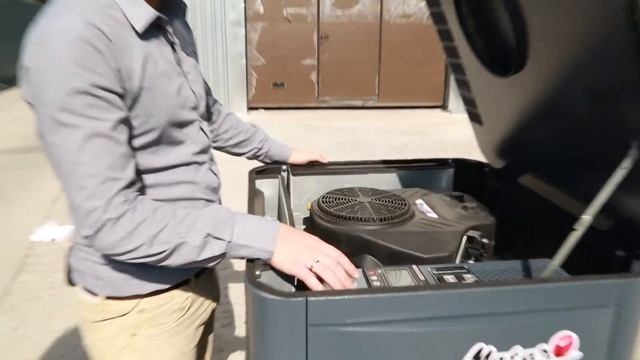 Запуск генератора Matari MAV 10000SE смотреть онлайн