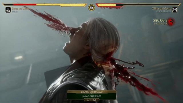 MORTAL KOMBAT 1 ZERANDO COM FUJIN O DEUS DO VENTO смотреть онлайн