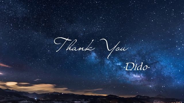 Relaxing music at night - Thank You - Dido, Thunder and Rain смотреть онлайн