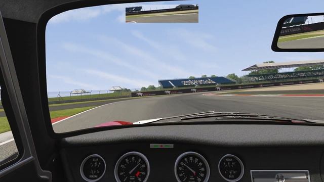 Assetto Corsa GLSR Alfa Romeo GTA at Silverstone International Race 1 смотреть онлайн