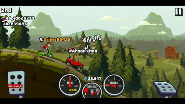 Hill Climb Racing 2 / Bangla Gaming Video / Android Game / RHL Bangla смотреть онлайн