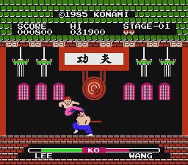 Yie Ar Kung Fu - Саундтрек (NES, Famicom, Dendy)