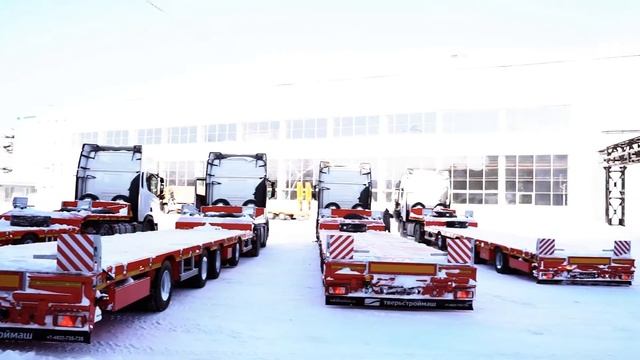 7 новых тралов "Тверьстроймаш" пополнили автопарк ГК Сокол смотреть онлайн