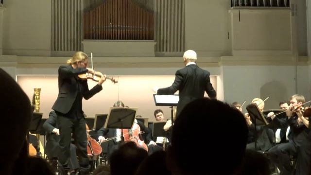 David Garrett - J.Brahms: Violin Concerto in D major, Op.77, fragm. 4 - Moscow 02.03.2015 смотреть онлайн