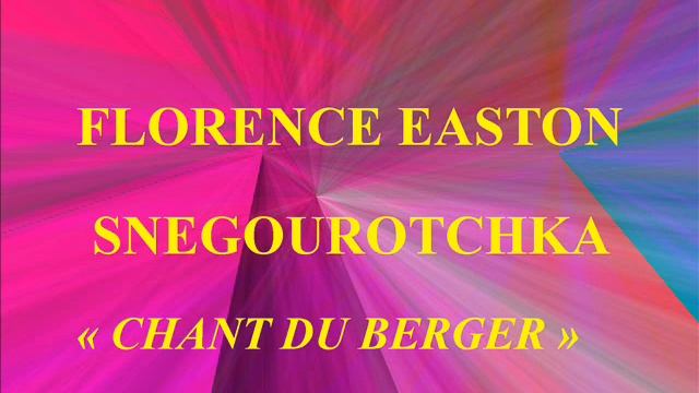 Florence Easton Snégourotchka Chant du berger Brunswick 15020 смотреть онлайн
