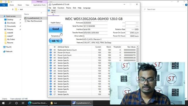 Check Your Hard Drive's Health - Windows 10 || Telugu смотреть онлайн