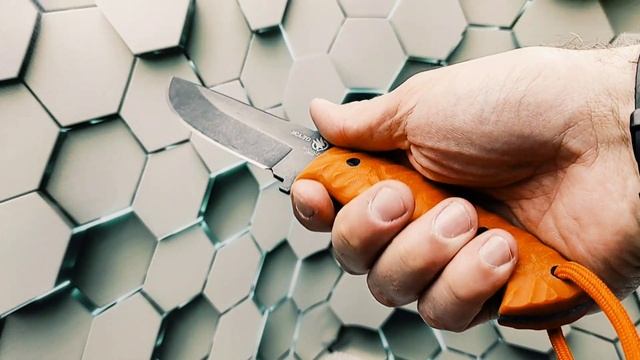 Нож ручной работы из стали Х12МФ