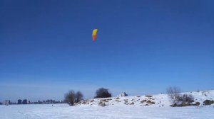 Зимний кайтинг