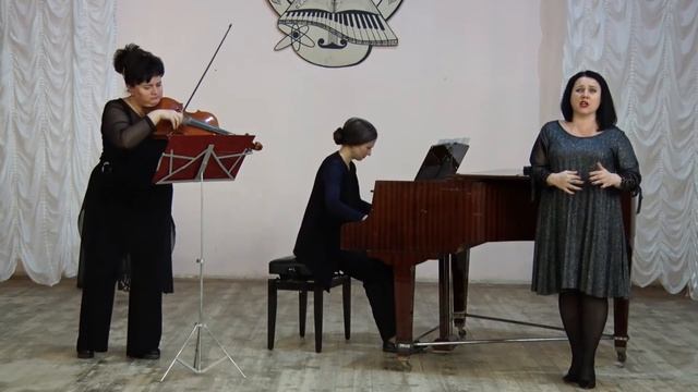 Трио преподавателей МБУДО Десногорская ДМШ им.Глинки _"Ариозо матери" смотреть онлайн