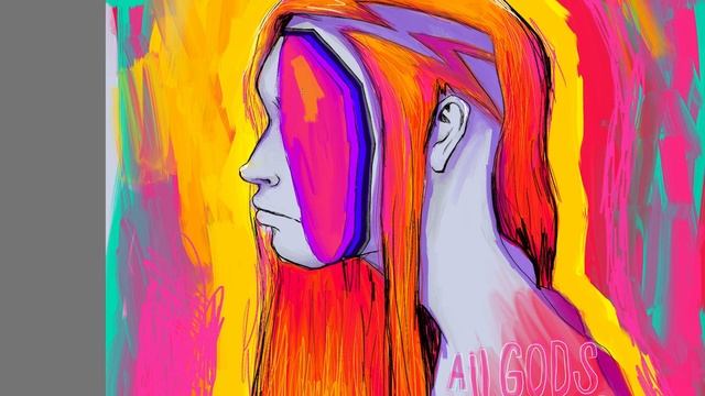 Painting ENKI Augmented Reality Entities series draw Speedpaint by Banshee Art смотреть онлайн