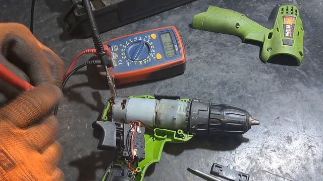 Шуруповерт ProCraft PA12Li нет мощности и оборотов - ремонт. смотреть онлайн