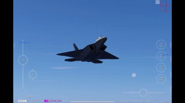 Carrier Landing HD : iOS Test Lockheed F22 Raptor