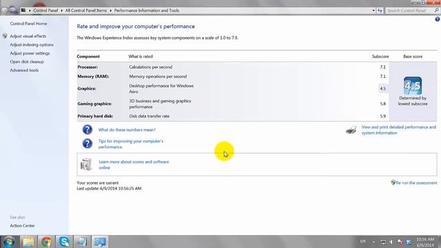 How to Rate System Performance in Windows 7 смотреть онлайн