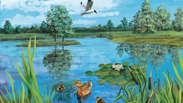 Пруд и Река | И. А. Крылов смотреть онлайн
