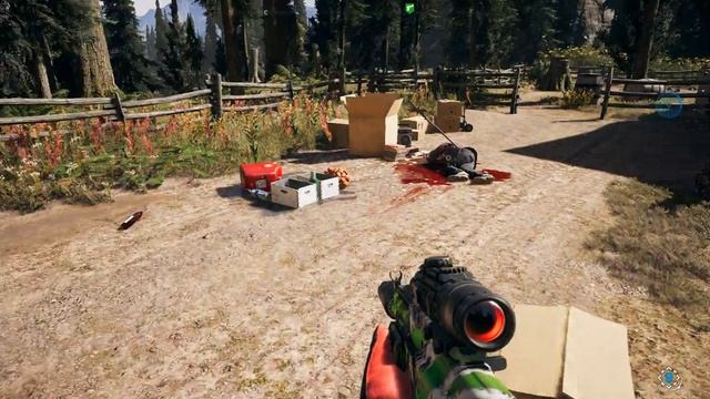 FarCry5 Река Хенбей Журнал навыков Дом Барлоу смотреть онлайн