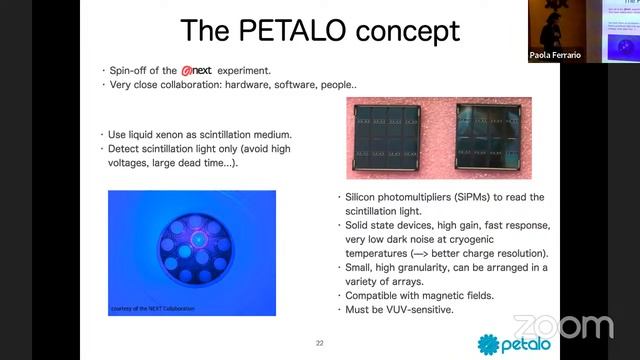 PETALO: Positron Emission Tomography with liquid xenon - Paola Ferrario смотреть онлайн