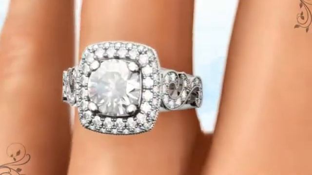 Vanna K Diamond Engagement Ring - Style # 18R988DCZ 2 смотреть онлайн