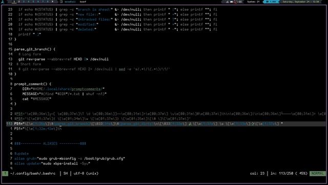 Create a custom prompt in Bash смотреть онлайн
