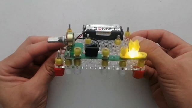 Светлячок  Подключение светодиода