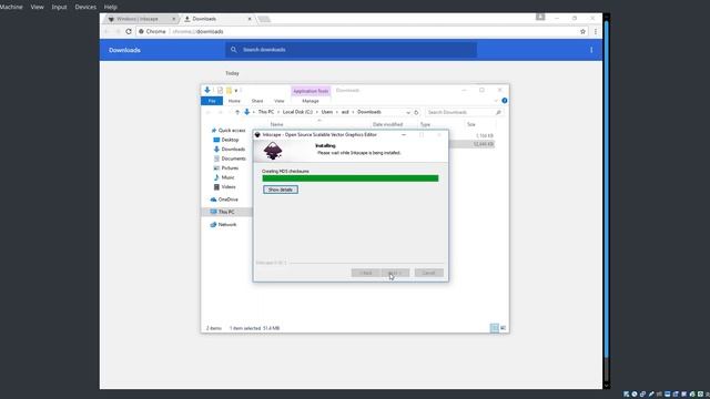 Inkscape instaliacija windows смотреть онлайн
