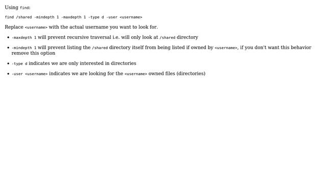 Unix & Linux: find user owned folders (2 Solutions!!) смотреть онлайн