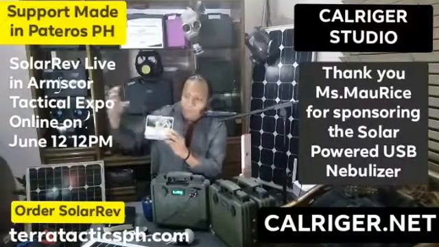 Calriger SolarRev Generator in Armscor Tactical TV(1) смотреть онлайн