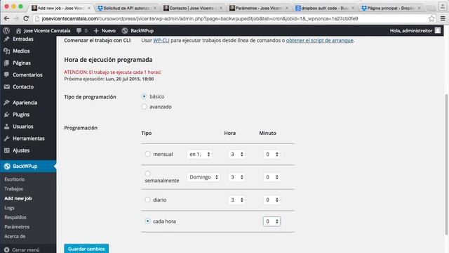 Curso de tiendas online con Wordpress y WooCommerce Parte 01 Wordpress 22 Conexion con Dropbo смотреть онлайн