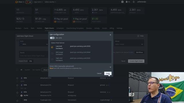 ⛏️💰 COMO MINERAR A MOEDA RYO - PASSO A PASSO - HIVE OS E WINDOWS смотреть онлайн