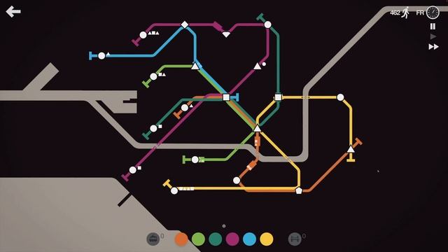 Mini Metro - Melbourne [Gameplay] [Apple Arcade] смотреть онлайн