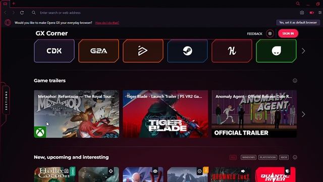 Opera Gx | Gaming Browser | Opera смотреть онлайн