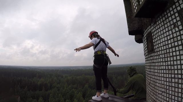 Прыжки с Гвоздя с командой RAPT - Дарья смотреть онлайн