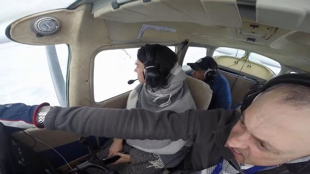 Санкт-Петербург. Полет на самолете Cessna-172. смотреть онлайн