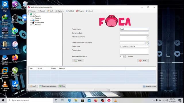How To Extract Metadata Form Files Using Foca Tool