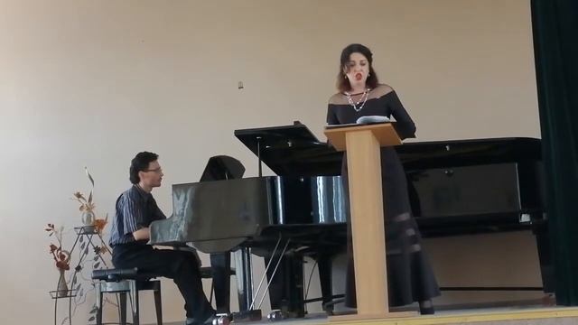 Олена Висоцька  меццо сопрано, Євген Ріпа рояль.