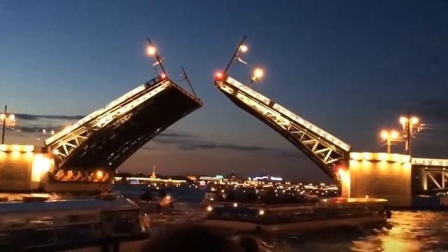 Развод мостов в Санкт Петербург смотреть онлайн