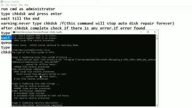 Repair local disk by using cmd for windows 10 смотреть онлайн