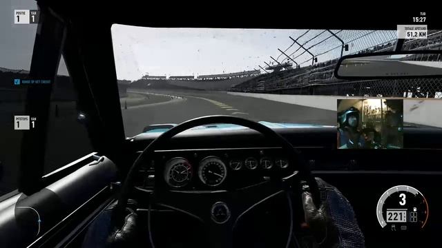 NASCAR - Plymouth Roadrunner Superbird (1970) - Indianapolis Brickyard Speedway - Training 1 смотреть онлайн