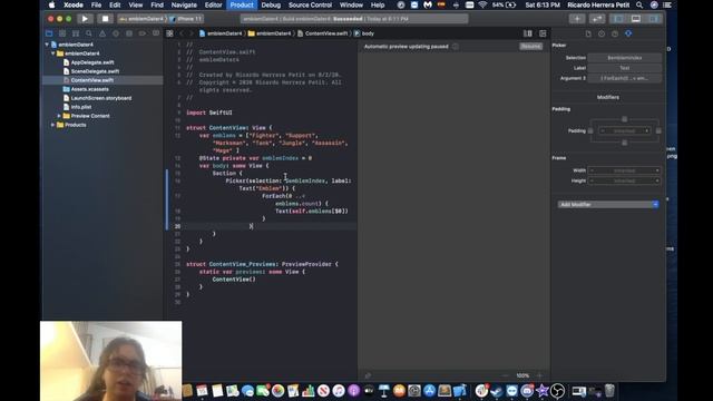 iOS TDD APP: Swift UI Picker to Form смотреть онлайн
