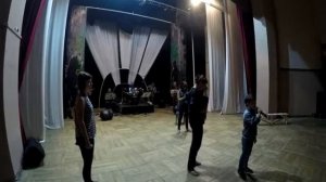 Группа "Эвергрины" (я-на бас-гитаре) - 06.09.2016 - репетиция в ДК ЖД - песня "Рок души моей"-4