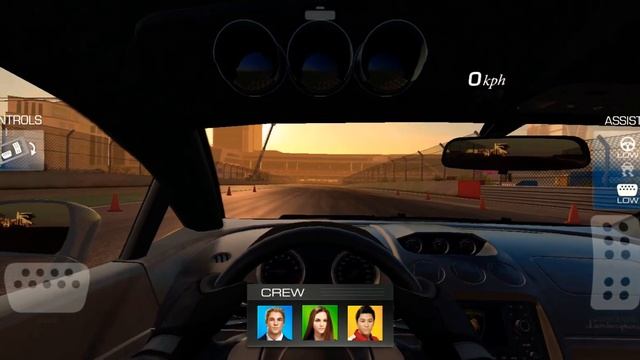 #8 Lamborghini Gallardo LP560-4 in Dubai Autodrome, Speed snap смотреть онлайн