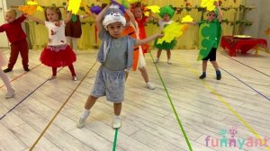 Танец с листиками "Осень, осень - раз, два, три" Funny Ant Malahovka