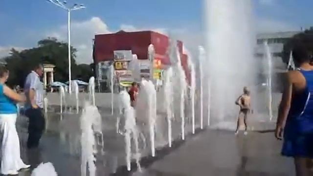 Ессентуки Фонтан на площади смотреть онлайн