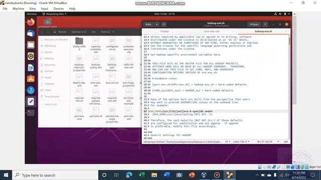 install hadoop di Ubuntu. смотреть онлайн