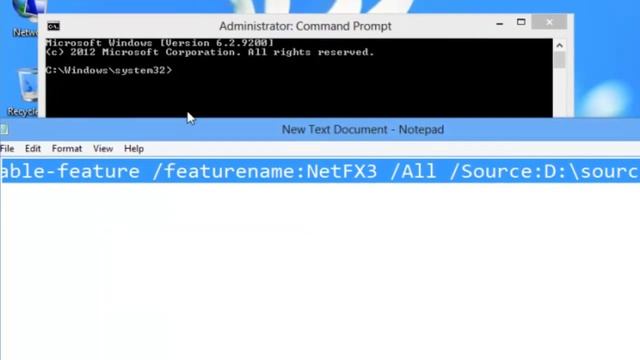 How to Install dot net framework 3 and 3.5 in Windows 8 using Windows DVD смотреть онлайн